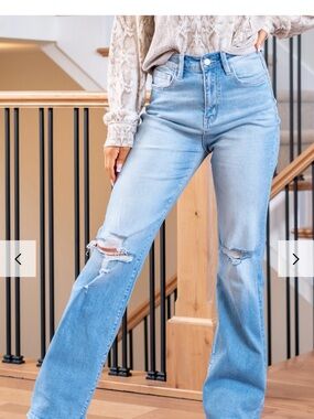Flying Monkey Nine to Ten High Rise Vintage Flare Jeans